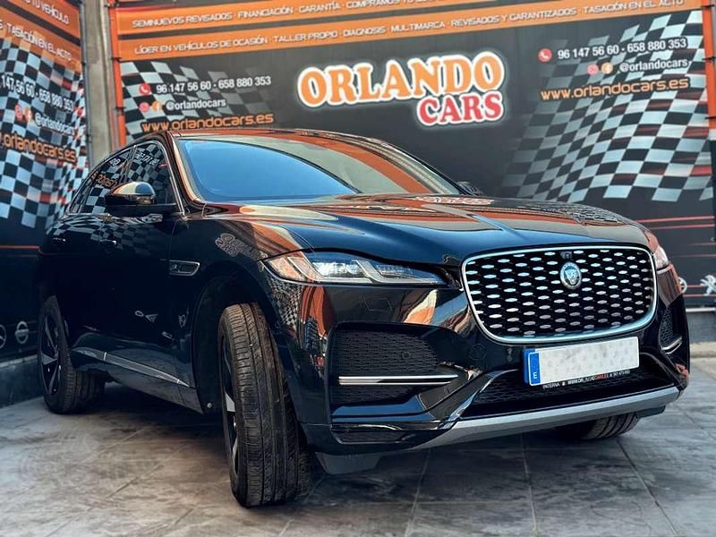 Usado Jaguar F-Pace 204 CV (150 kW) 2021 Negro SUV