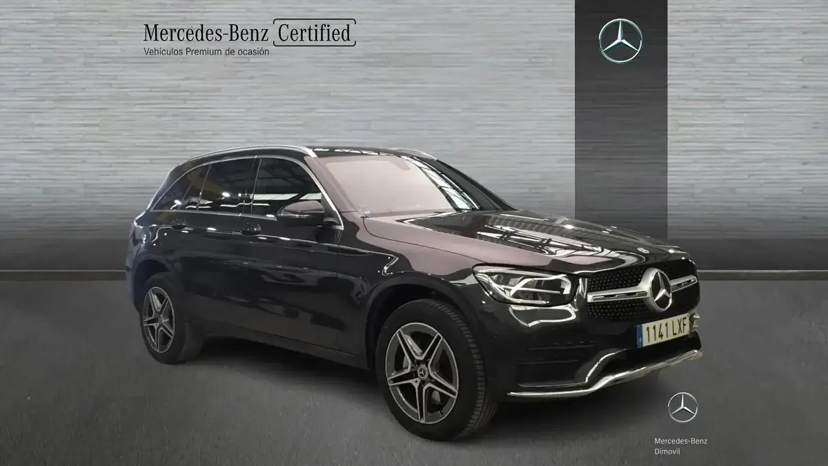 Usado Mercedes GLC300e AMG 194 CV (142 kW) 2022 Gris SUV