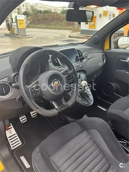 Usado Abarth 595C Competizione 180 CV (132 kW) 2017 Amarillo Descapotable