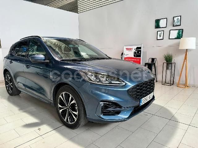 Azul Usado 2022 Ford Kuga ST-Line SUV | 18.900 € (Precio justo) - Imagen 1/4