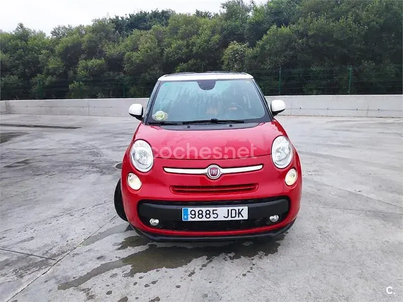 Usado Fiat 500L Pop Star 105 CV (77 kW) 2015 Rojo Monovolumen