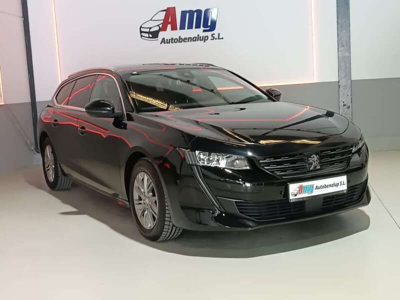 Negro Usado 2020 Peugeot 508 Active Berlina | 15.500 € (Precio justo) - Imagen 1/4