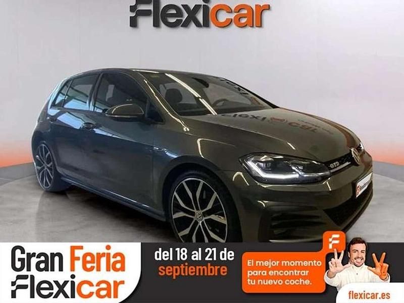 Gris Usado 2018 VW Golf VII GTD Berlina | 22.290 € (Precio justo) - Imagen 1/4