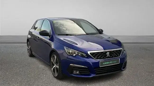 Usado Peugeot 308 GT 180 CV (132 kW) 2018 Azul Berlina