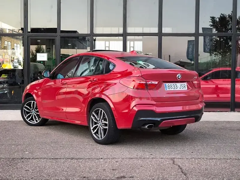 Usado BMW X4 190 CV (139 kW) 2017 Rojo SUV