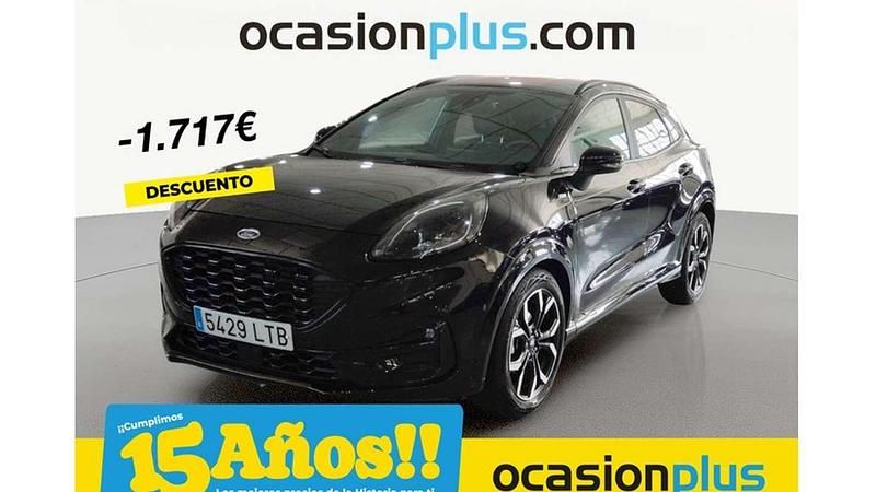 Negro Usado 2021 Ford Puma Gen-E ST-Line X SUV | 17.173 € (Buen precio) - Imagen 1/4