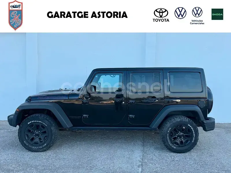 Usado Jeep Wrangler Unlimited Rubicon 200 CV (147 kW) 2014 Negro SUV
