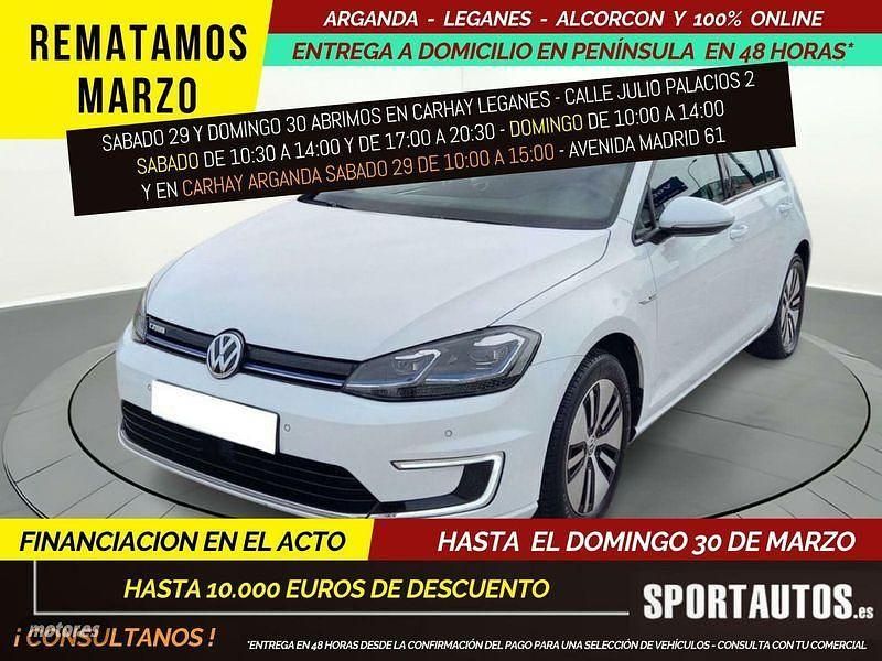 Blanco Usado 2018 VW e-Golf Utilitario | 13.990 € (Precio justo) - Imagen 1/4