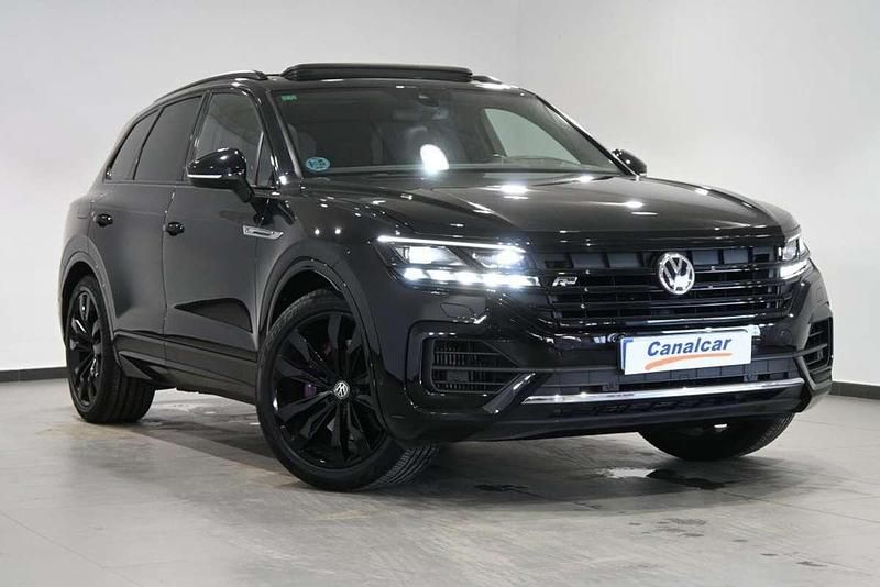 Usado VW Touareg R-line 340 CV (250 kW) 2019 Negro SUV