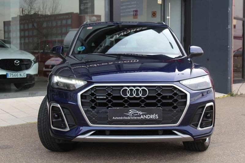 Usado Audi Q5 S-Line 204 CV (150 kW) 2021 Azul SUV