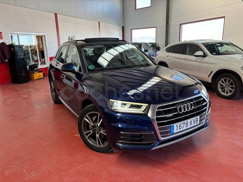 Usado Audi Q5 190 CV (139 kW) 2019 Azul SUV
