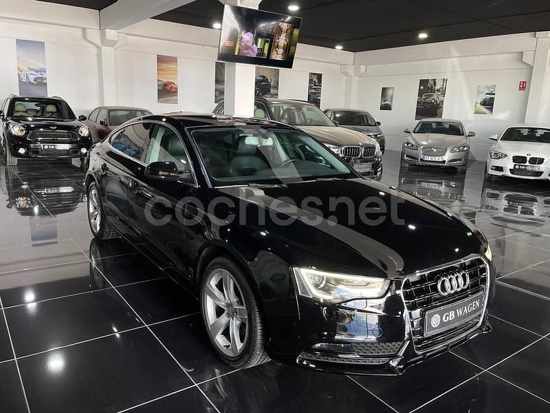 Negro Usado 2015 Audi A5 Sportback Berlina | 15.990 € (Super precio) - Imagen 1/4