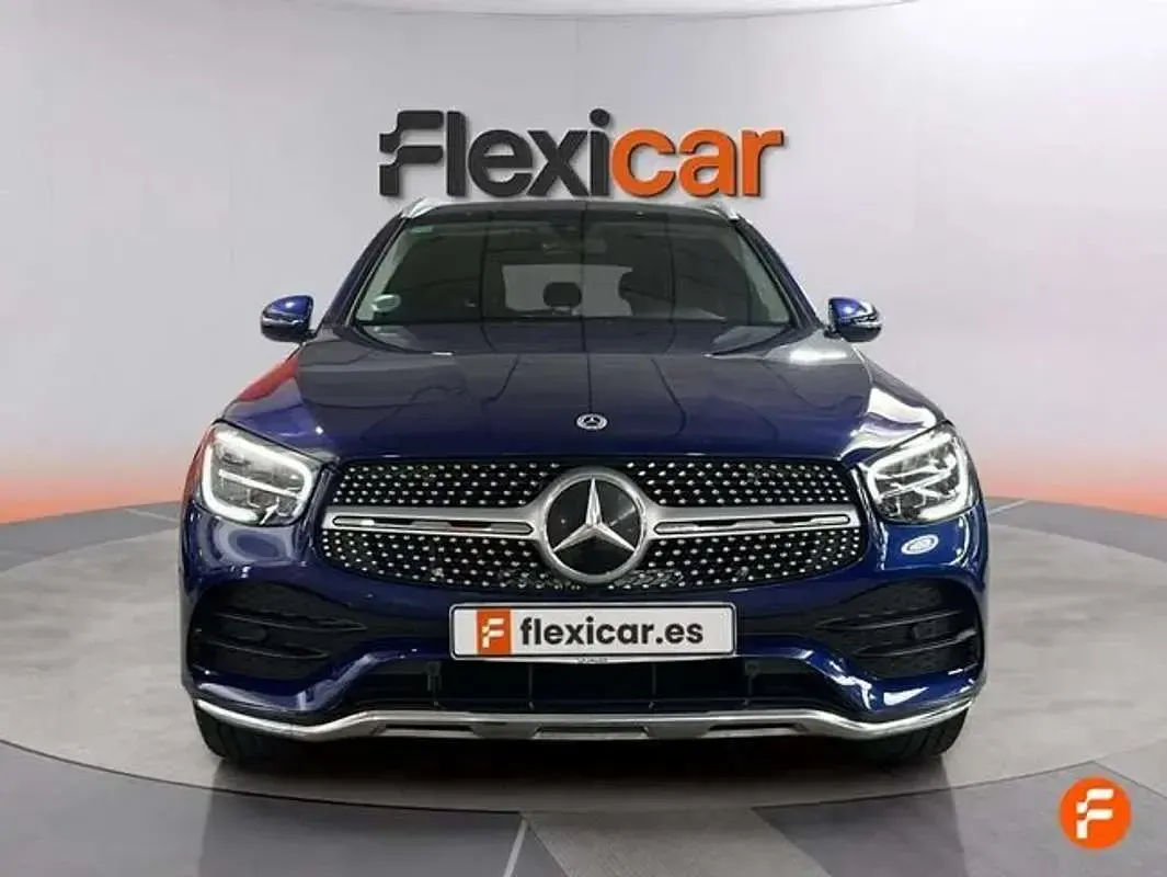Usado Mercedes GLC220 170 CV (125 kW) 2022 Azul SUV