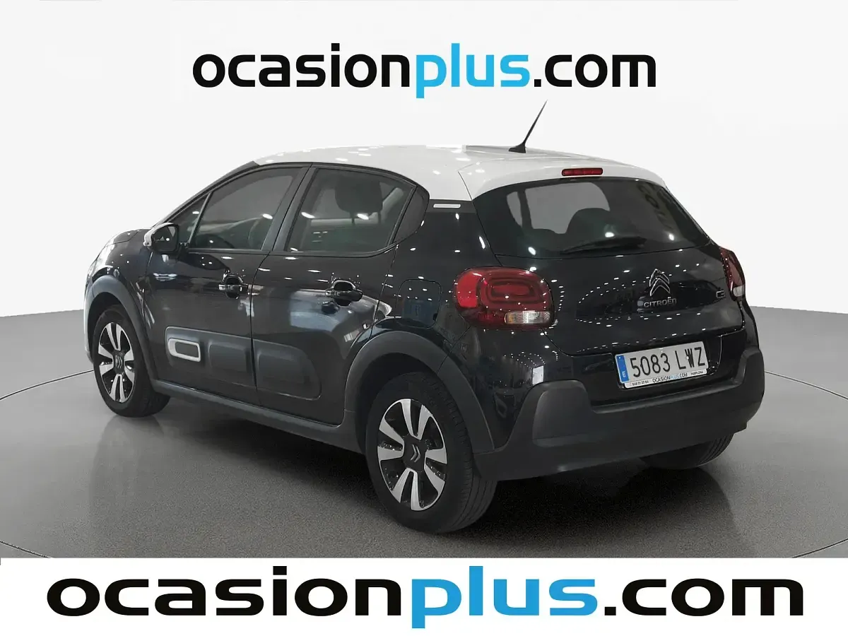 Usado Citroën C3 Feel 110 CV (80 kW) 2022 Negro Utilitario