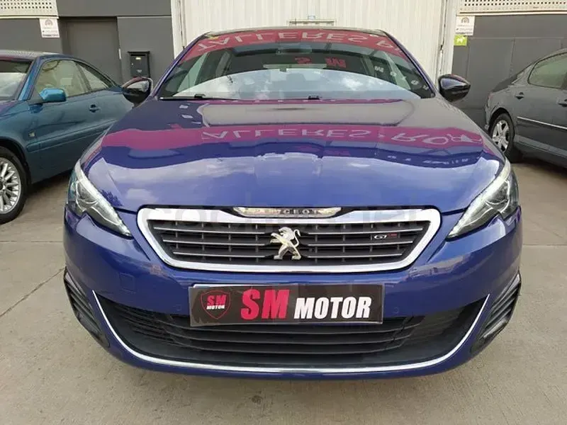 Usado Peugeot 308 GTi 205 CV (150 kW) 2015 Azul Berlina