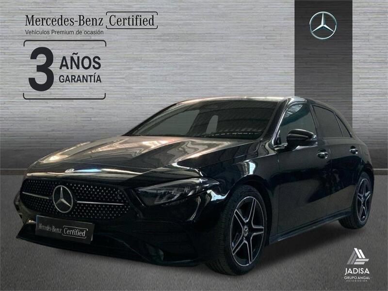Negro Usado 2024 Mercedes A180 Berlina | 31.490 € (Precio justo) - Imagen 1/4