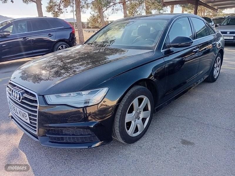 Usado Audi A6 190 CV (139 kW) 2018 Negro Berlina