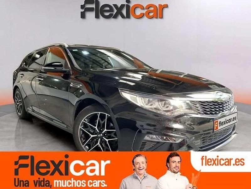 Negro Usado 2019 Kia Optima GT-Line Familiar | 17.890 € - Imagen 1/4