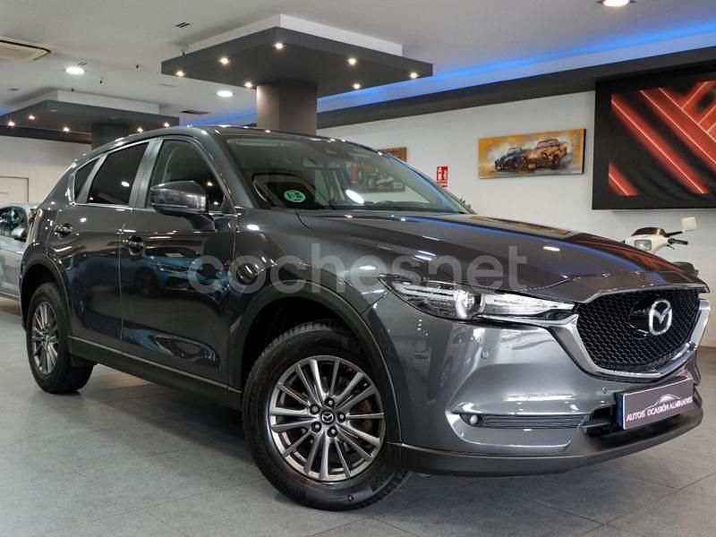 Usado Mazda CX-5 165 CV (121 kW) 2018 Gris / plata SUV