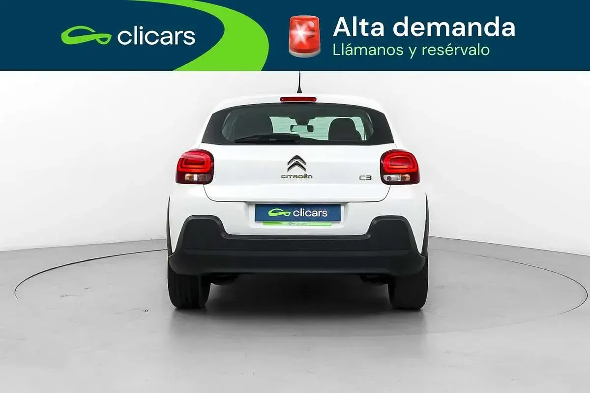 Usado Citroën C3 Feel 99 CV (72 kW) 2022 Blanco Utilitario