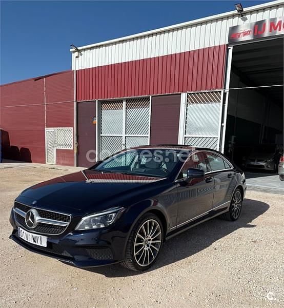 Usado Mercedes CLS350 258 CV (189 kW) 2015 Azul Berlina