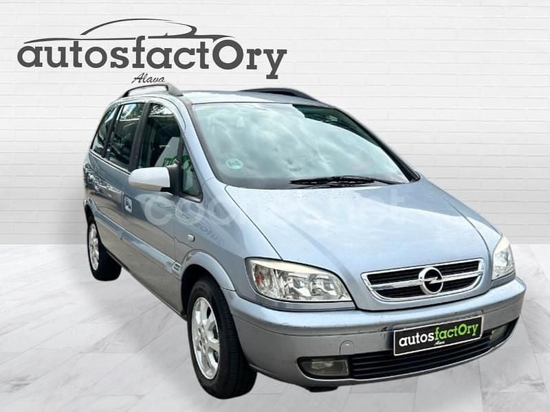 Usado Opel Zafira Club 100 HP (73 kW) 2005 Cinzento Monovolume