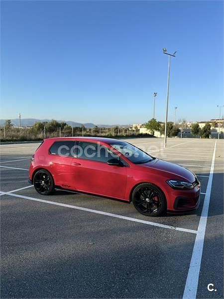Usado VW Golf VII GTI 290 CV (213 kW) 2019 Rojo Berlina