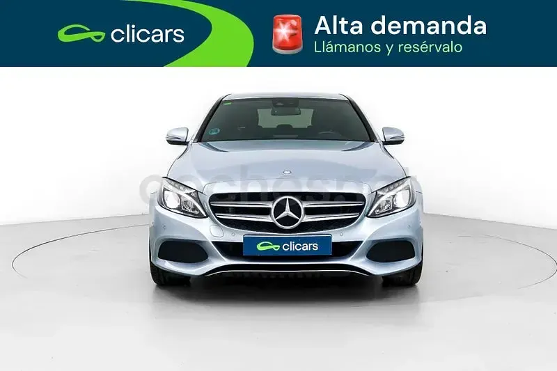 Usado Mercedes C220 200 CV (147 kW) 2017 Gris / plata Berlina
