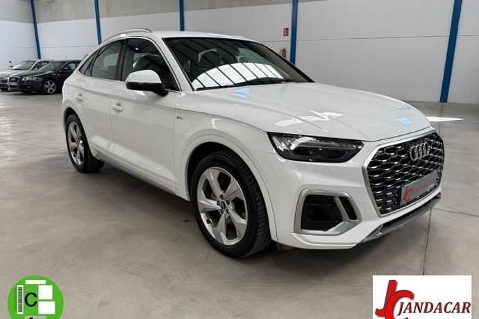 Usado Audi Q5 Sportback S-Line 163 CV (119 kW) 2021 Blanco SUV
