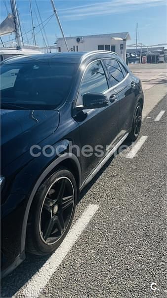 Usado Mercedes GLA200 AMG line 136 CV (100 kW) 2016 Negro SUV