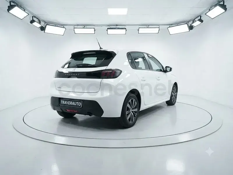 Usado Peugeot 208 Active 100 CV (73 kW) 2023 Blanco Utilitario