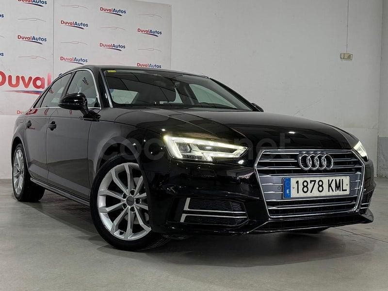 Usado Audi A4 S-Line 150 CV (110 kW) 2018 Negro Berlina