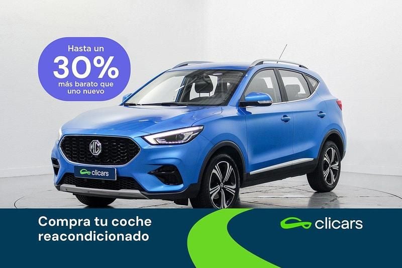 Azul Usado 2022 MG ZS Luxury Berlina | 15.290 € (Precio justo) - Imagen 1/4