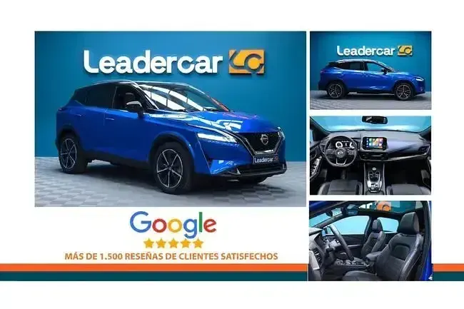 Usado Nissan Qashqai Tekna 141 CV (103 kW) 2022 Azul SUV