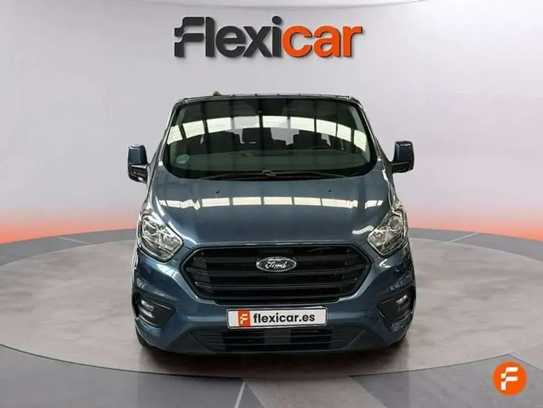 Usado Ford Transit Custom Trend 131 CV (96 kW) 2023 Azul Familiar
