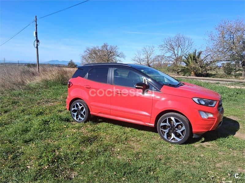 Używany Ford Ecosport ST-Line 125 KM (91 kW) 2018 Czerwony SUV