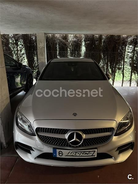 Usado Mercedes C200 184 CV (135 kW) 2019 Gris / plata Coupe