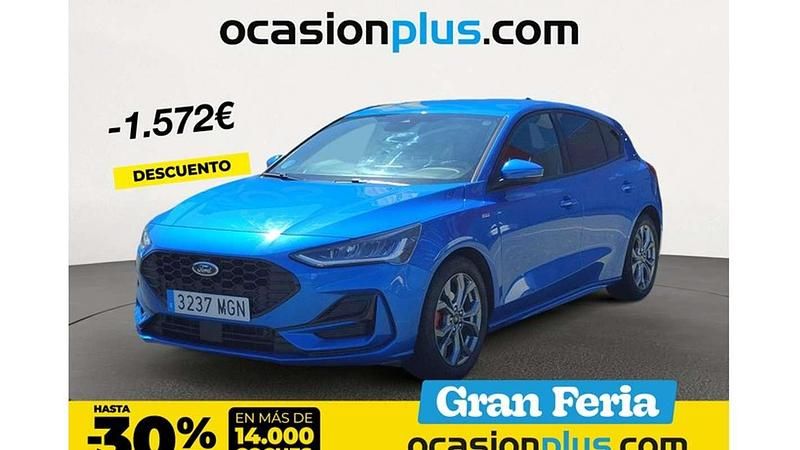 Azul Usado 2023 Ford Focus ST-Line Utilitario | 15.728 € (Buen precio) - Imagen 1/4