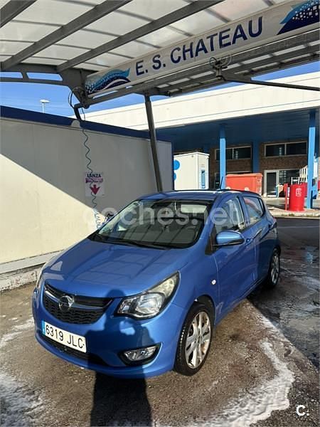 Azul Usado 2016 Opel Karl Selective Utilitario | 5400 € (Buen precio) - Imagen 1/4