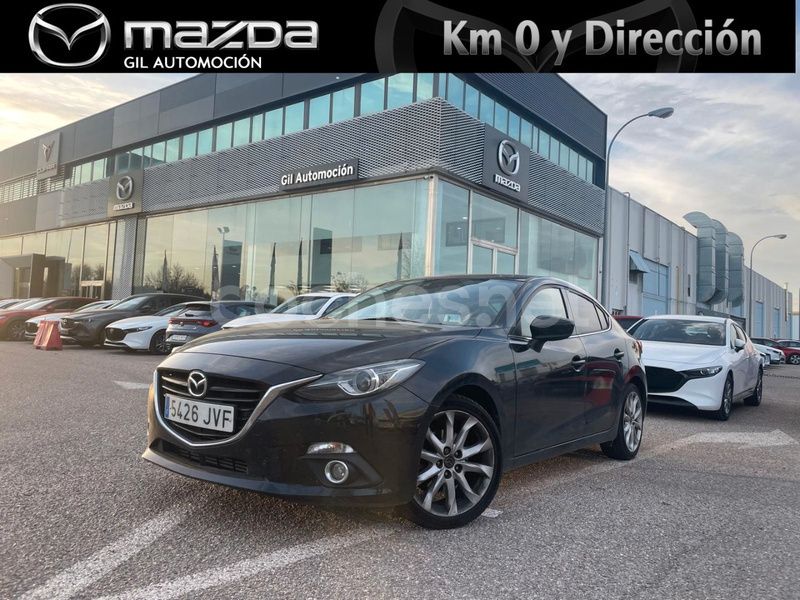 Negro Usado 2016 Mazda 3 Luxury Berlina | 15.500 € (Precio justo) - Imagen 1/4