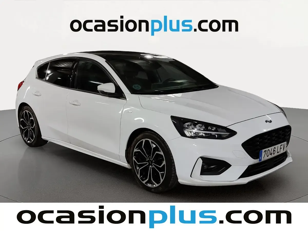 Usado Ford Focus ST-Line 125 CV (91 kW) 2020 Blanco Utilitario