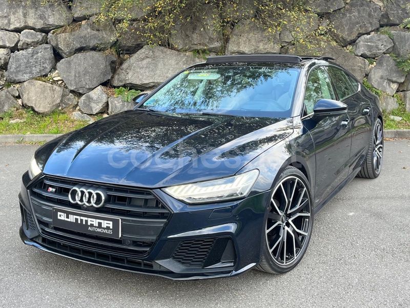 Azul Usado 2020 Audi A7 Sportback Black Edition Utilitario | 49.900 € - Imagen 1/4