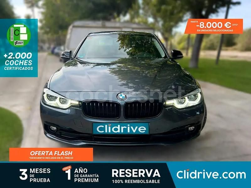 Gris / plata Usado 2018 BMW 320 Berlina | 18.490 € (Precio justo) - Imagen 1/3
