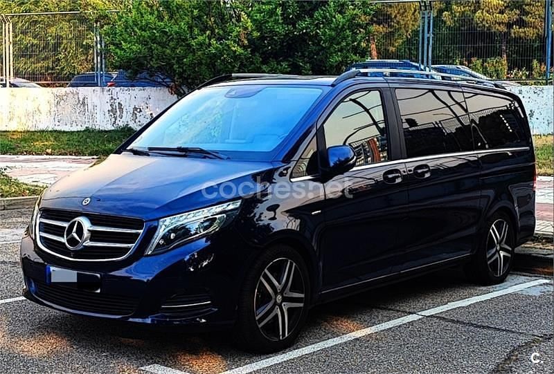 Usado Mercedes V250 Avantgarde 190 CV (139 kW) 2018 Azul Monovolumen