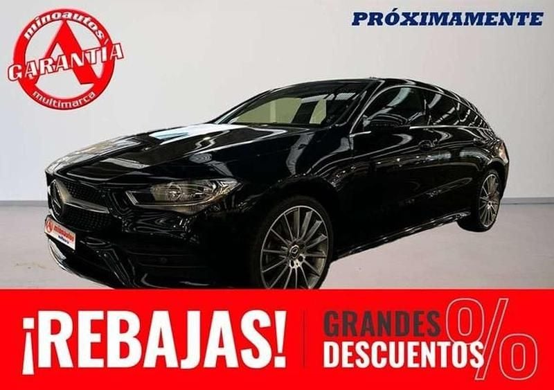 Negro Usado 2023 Mercedes CLA250 Shooting Brake AMG line Familiar | 29.890 € - Imagen 1/4