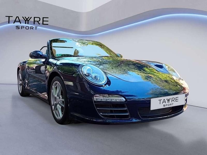 Azul Usado 2010 Porsche 911 Carrera 4 Cabriolet Descapotable | 78.000 € - Imagen 1/4