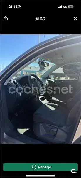 Usado VW Tiguan 110 CV (80 kW) 2013 Gris / plata SUV
