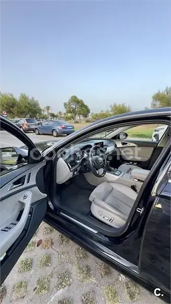 Usado Audi A6 S-Line 218 CV (160 kW) 2015 Azul Berlina