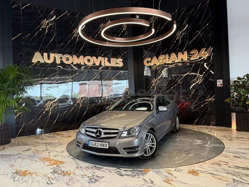 Usado Mercedes C220 170 CV (125 kW) 2013 Gris / plata Coupe