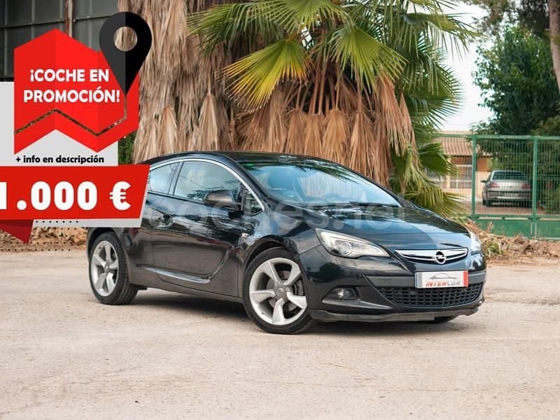 Negro Usado 2015 Opel Astra GTC Selective Berlina | 6500 € (Buen precio) - Imagen 1/4